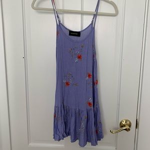 Lavender & Floral Summer Dress